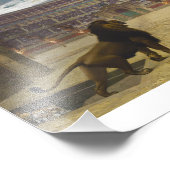 Jean-Leon Gerome - Laatste Pra van de Christelijke Foto Afdruk (Hoek)