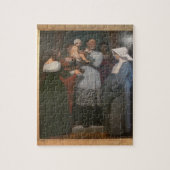 Jean-Leon Gerome - Saint Vincent van Paule Legpuzzel (Verticaal)