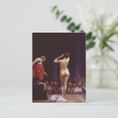 Jean Leon Gerome Slaaf verkopen in Rome Briefkaart (Staand voorkant)