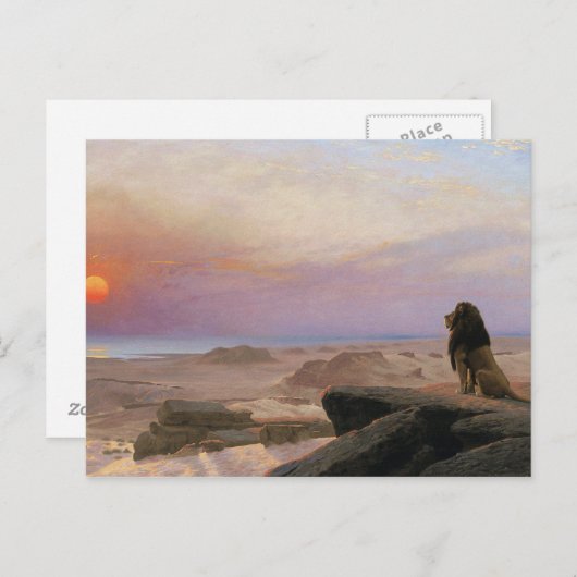 Jean-Leon Gerome - The Two Majesties Briefkaart (Voorkant / Achterkant)