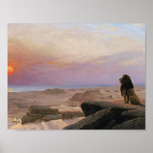 Jean-Leon Gerome - The Two Majesties Poster (Voorkant)