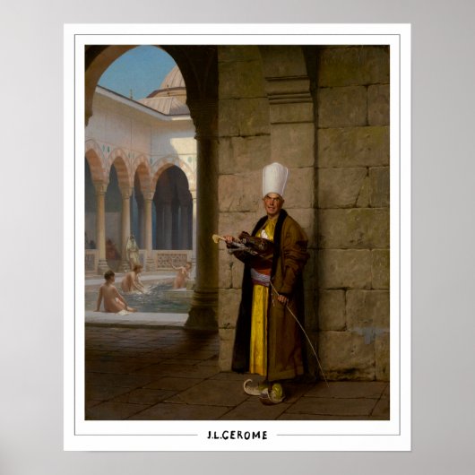 Jean-Léon Gérôme Zedign Art Poster #114 (Voorkant)