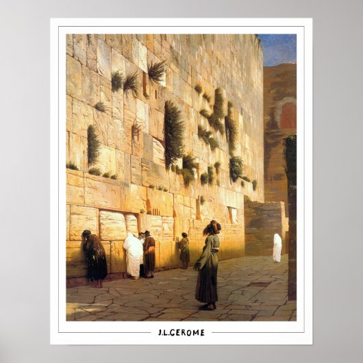 Jean-Léon Gérôme Zedign Art Poster #129 (Voorkant)