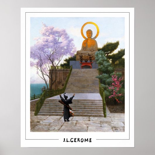 Jean-Léon Gérôme Zedign Art Poster #142 (Voorkant)