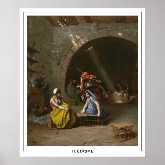 Jean-Léon Gérôme Zedign Art Poster #18 (Voorkant)