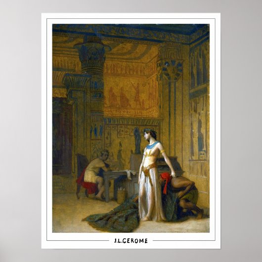 Jean-Léon Gérôme Zedign Art Poster #198 (Voorkant)