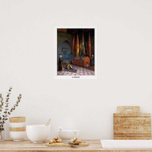 Jean-Léon Gérôme Zedign Art Poster #338 (Keuken)