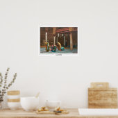 Jean-Léon Gérôme Zedign Art Poster #350 (Keuken)