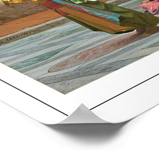 Jean-Léon Gérôme Zedign Art Poster #350 (Hoek)