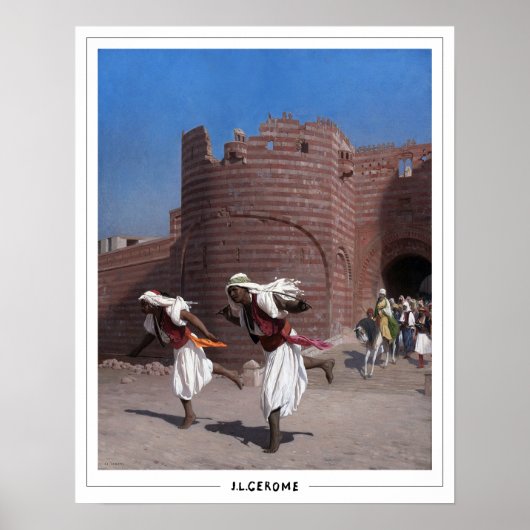 Jean-Léon Gérôme Zedign Art Poster #66 (Voorkant)