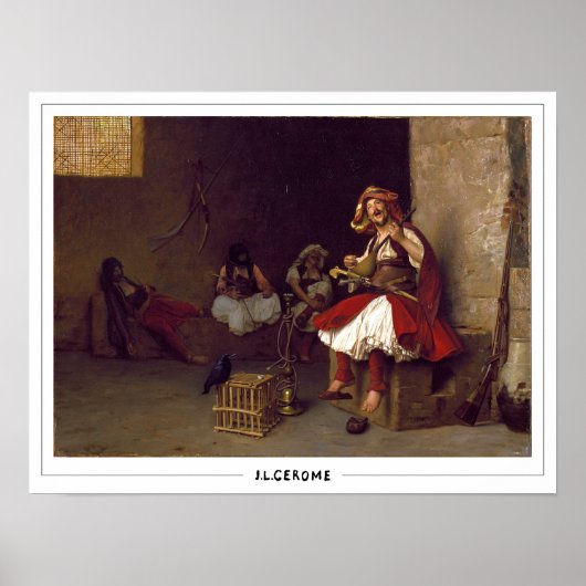 Jean-Léon Gérôme Zedign Art Poster #76 (Voorkant)