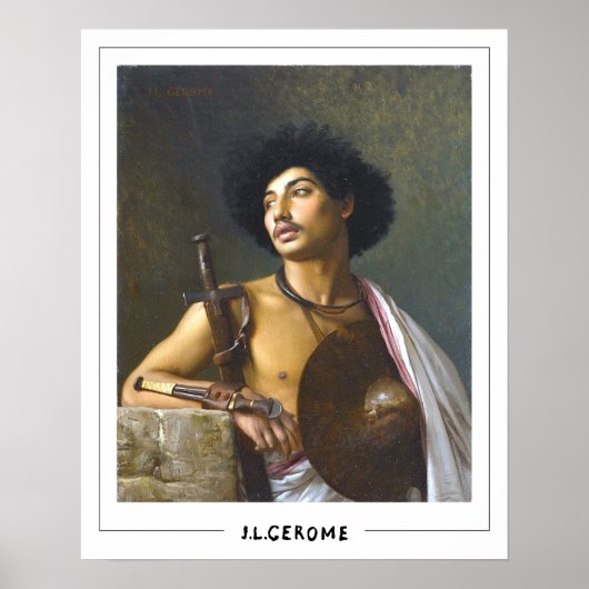 Jean-Léon Gérôme Zedign Art Poster #94 (Voorkant)