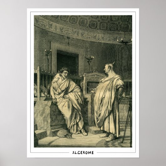 Jean-Léon Gérôme Zedign Kunstposter #167 Poster (Voorkant)