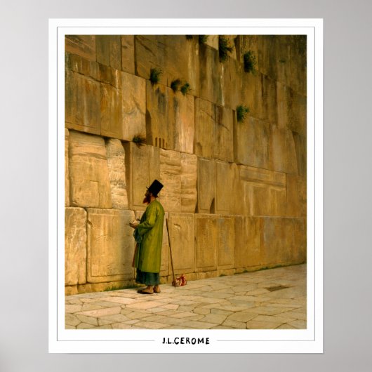 Jean-Léon Gérôme Zedign-kunstposter #1 Poster (Voorkant)