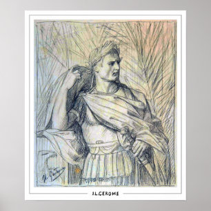 Jean-Léon Gérôme Zedign-kunstposter #252 Poster
