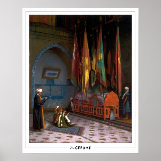 Jean-Léon Gérôme Zedign-kunstposter #338 Poster (Voorkant)