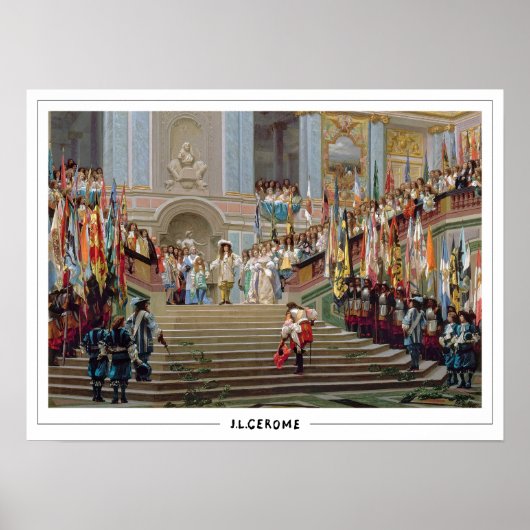 Jean-Léon Gérôme Zedign Kunstposter #42 Poster (Voorkant)