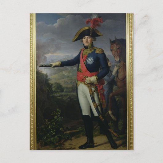 Jean Mathieu Philibert Serurier Comte d'Empire Briefkaart (Voorkant)