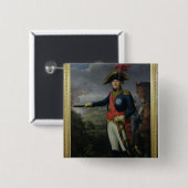 Jean Mathieu Philibert Serurier Comte d'Empire Vierkante Button 5,1 Cm (Voorkant /achterkant)