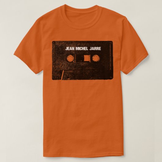 Jean Michel Jarre Cassettebandje T-shirt (Design voorkant)