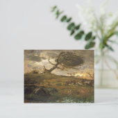 Jean Millet Painting Briefkaart (Staand voorkant)