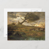 Jean Millet Painting Briefkaart (Voorkant / Achterkant)