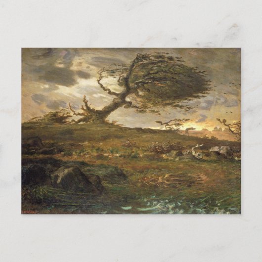 Jean Millet Painting Briefkaart (Voorkant)