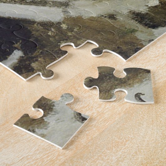 Jean Monet Aslapen Monet Fine Art Legpuzzel (Zijkant)