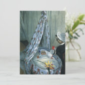 Jean Monet in Zijne Cradle door Claude Monet Invit (Staand voorkant)
