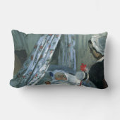 Jean Monet in Zijne Cradle door Claude Monet Kussen (Voorkant)