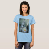 Jean Monet in Zijne Cradle door Claude Monet T-shirt (Voorkant volledig)