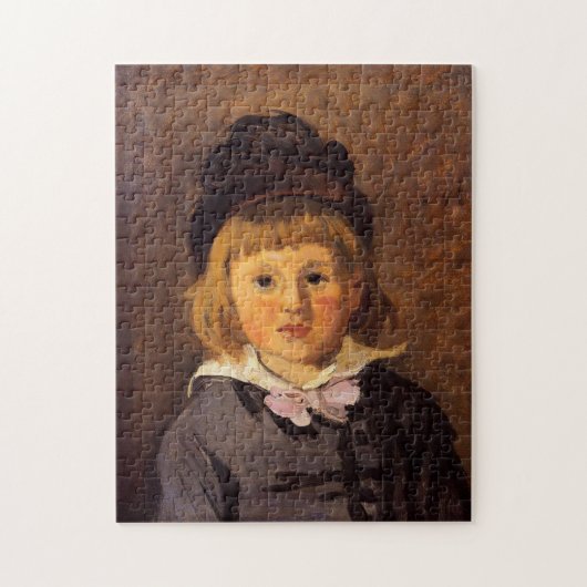 Jean Monet Pet met Pompom Monet Fine Art Legpuzzel (Verticaal)