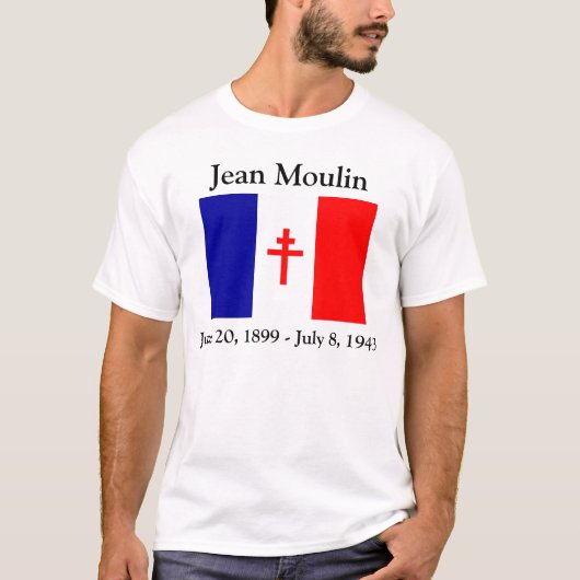 Jean Moulin T-shirt (Voorkant)
