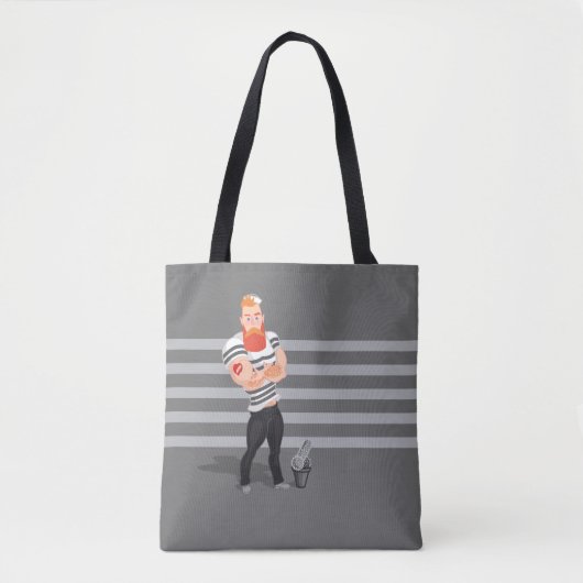 jean paul gaultier tote bag (Voorkant)