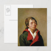 Jean-Paul Marat Briefkaart (Voorkant / Achterkant)