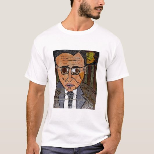 Jean-Paul Sartre T-shirt (Voorkant)