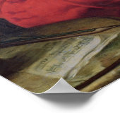 Jean-Philippe Rameau met een Violin Poster (Hoek)