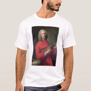 Jean-Philippe Rameau met een Violin T-shirt