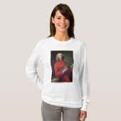 Jean-Philippe Rameau met een Violin T-shirt (Voorkant volledig)