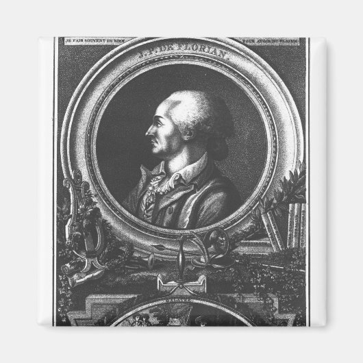 Jean-Pierre Claris de Florian Magneet (Voorkant)