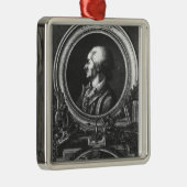 Jean-Pierre Claris de Florian Metalen Ornament (Rechts)