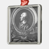 Jean-Pierre Claris de Florian Metalen Ornament (Links)