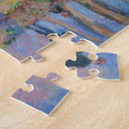 Jean-Pierre Hoplanné en Michel Monet Fine Art Legpuzzel (Zijkant)