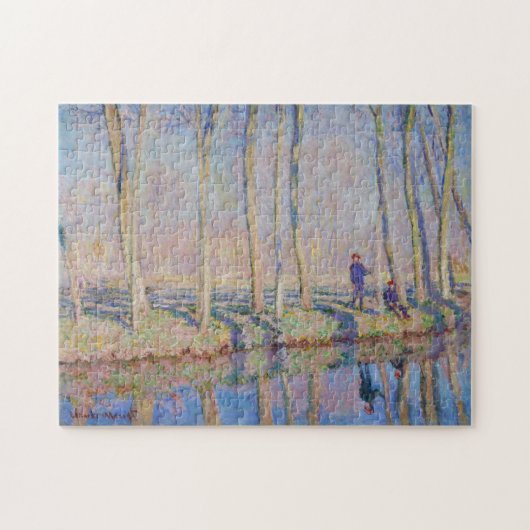 Jean-Pierre Hoplanné en Michel Monet Fine Art Legpuzzel (Horizontaal)