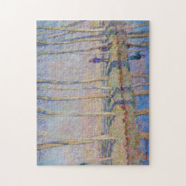 Jean-Pierre Hoplanné en Michel Monet Fine Art Legpuzzel