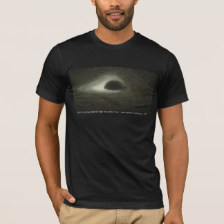 Jean-Pierre Luminets zwart gat (1979) T-shirt