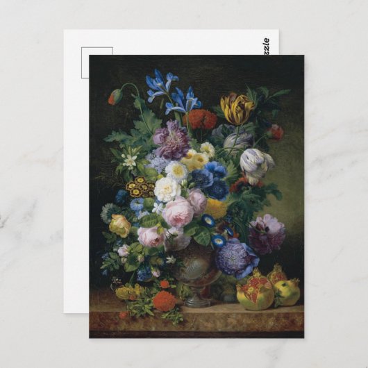 Jean Pierre Xavier Bidauld leeft nog steeds met tu Briefkaart (Voorkant / Achterkant)