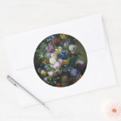 Jean-Pierre-Xavier Bidauld leeft nog steeds met tu Ronde Sticker (Envelop)