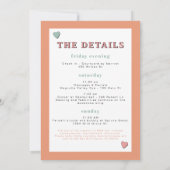 JEAN Retro Wife van de Partij Bachelorette Kaart (Achterkant)