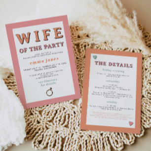 JEAN Retro Wife van de Partij Bachelorette Kaart